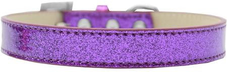 Tulsa Plain Ice Cream Dog Collar Purple Size 14