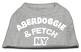 Aberdoggie NY Screenprint Shirts Grey Lg (14)