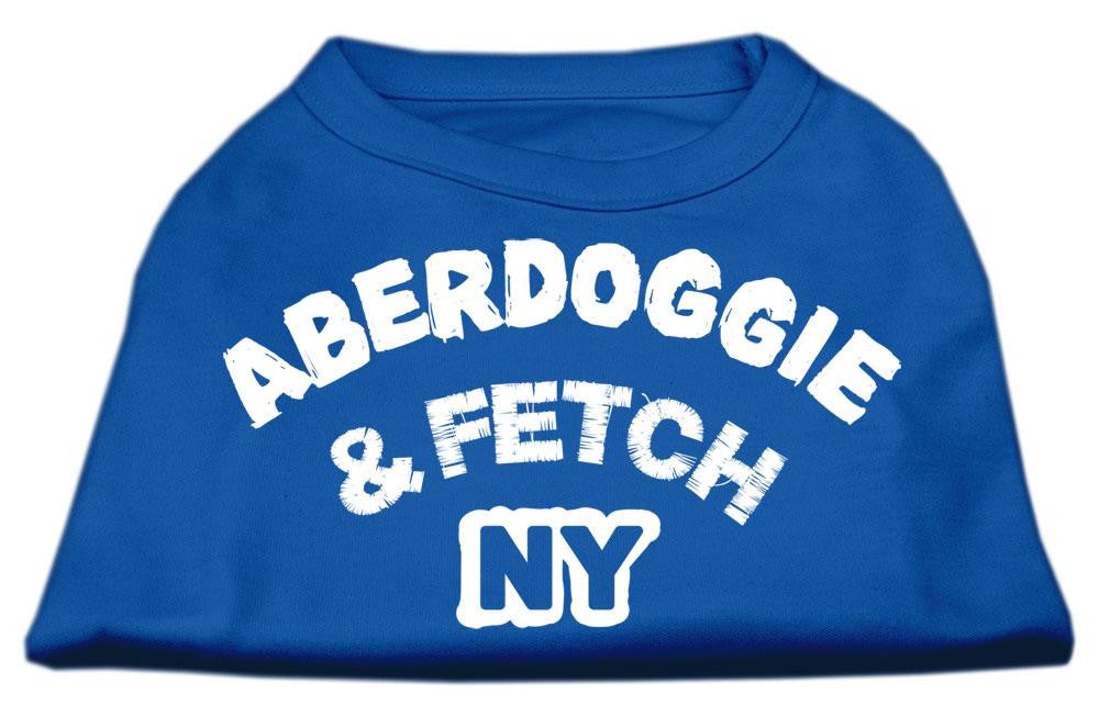 Aberdoggie NY Screenprint Shirts Blue Med (12)