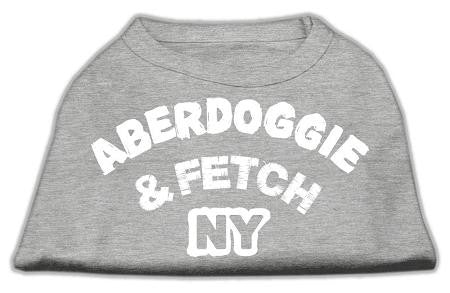 Aberdoggie NY Screenprint Shirts Grey XL (16)