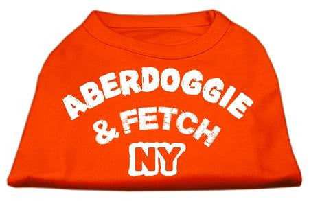 Aberdoggie NY Screenprint Shirts Orange XL (16)