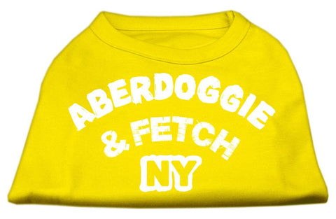 Aberdoggie NY Screenprint Shirts Yellow XXXL (20)