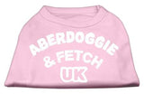 Aberdoggie UK Screenprint Shirts Light Pink Lg (14)