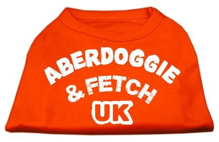 Aberdoggie UK Screenprint Shirts Orange XS (8)