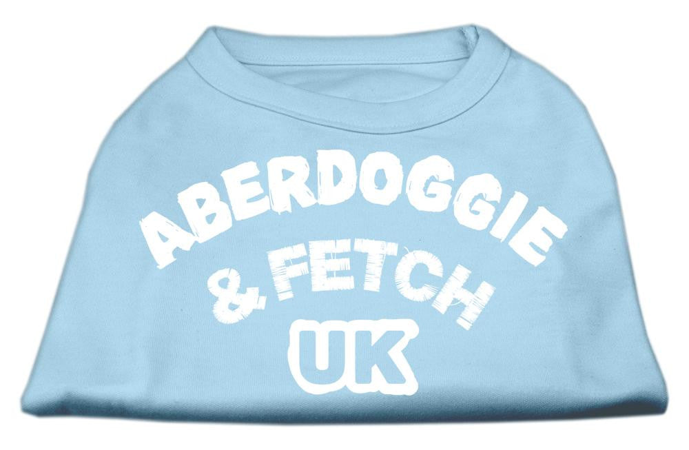 Aberdoggie UK Screenprint Shirts Baby Blue XXL (18)