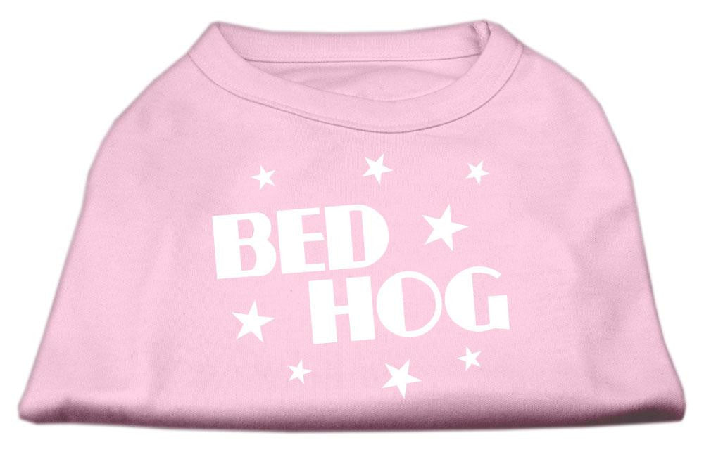 Bed Hog Screen Printed Shirt  Light Pink XS (8)