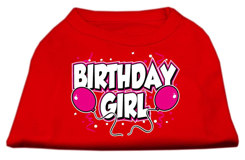 Birthday Girl Screen Print Shirts Red Lg (14)