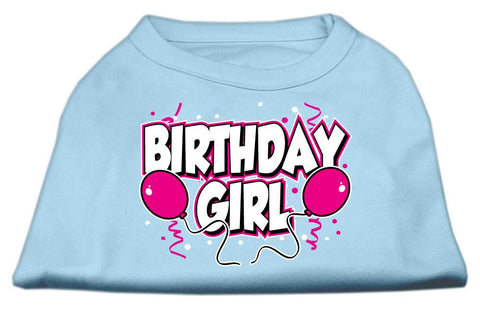 Birthday Girl Screen Print Shirts Baby Blue XL (16)