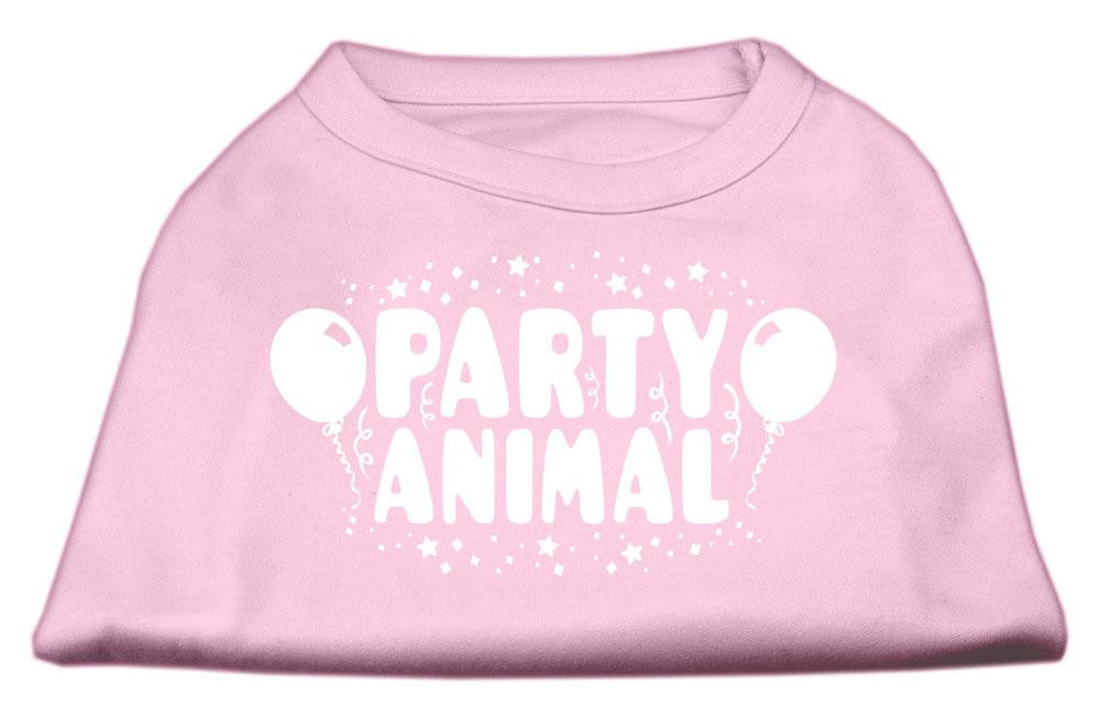 Party Animal Screen Print Shirt Light Pink XXXL (20)