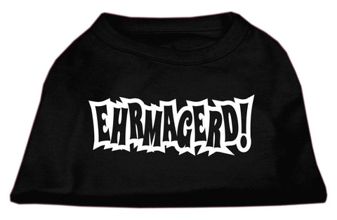 Ehrmagerd Screen Print Shirt Black Med (12)