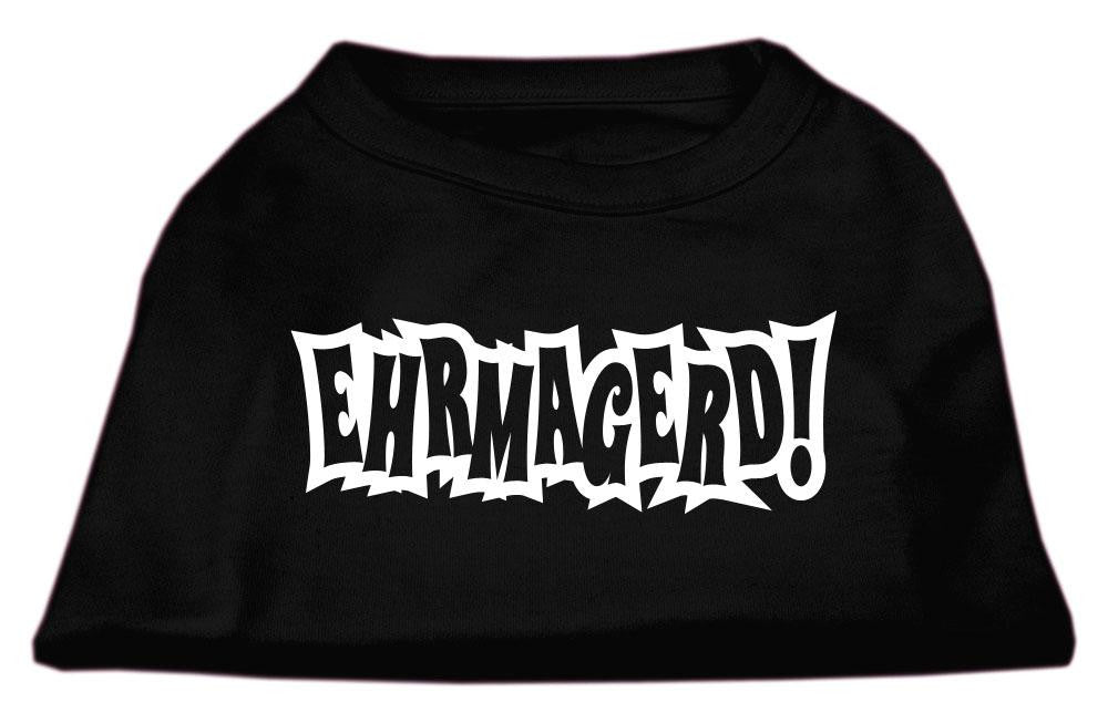 Ehrmagerd Screen Print Shirt Black XS (8)