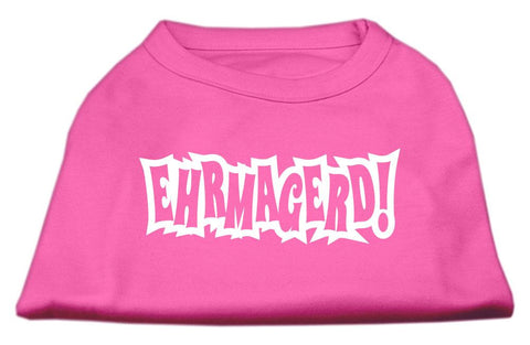 Ehrmagerd Screen Print Shirt Bright Pink Xs (8)