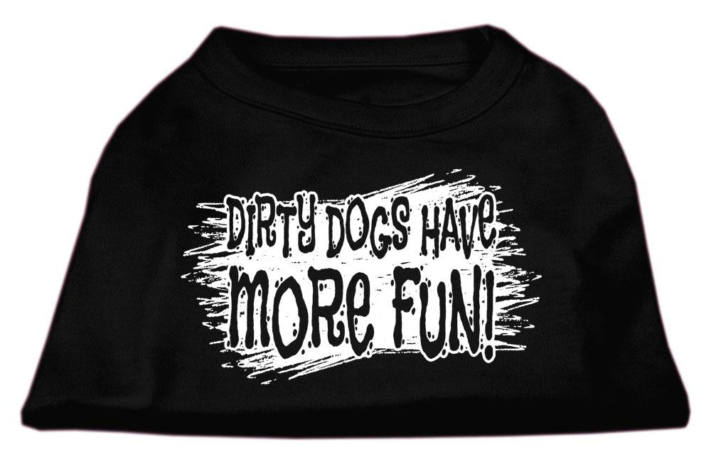 Dirty Dogs Screen Print Shirt Black Med (12)