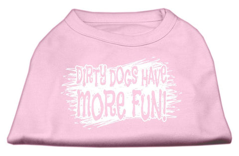 Dirty Dogs Screen Print Shirt Light Pink Sm (10)