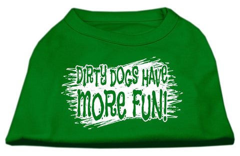 Dirty Dogs Screen Print Shirt Emerald Green XXXL (20)