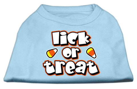 Lick Or Treat Screen Print Shirts Baby Blue L (14)