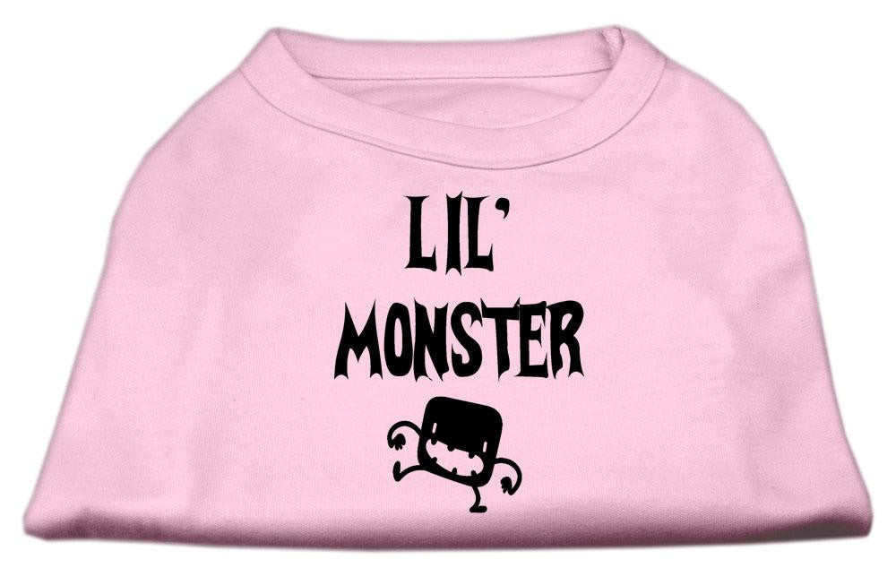 Lil Monster Screen Print Shirts Pink Lg (14)