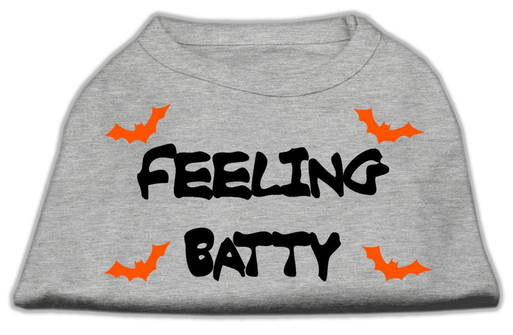 Feeling Batty Screen Print Shirts Grey Lg (14)