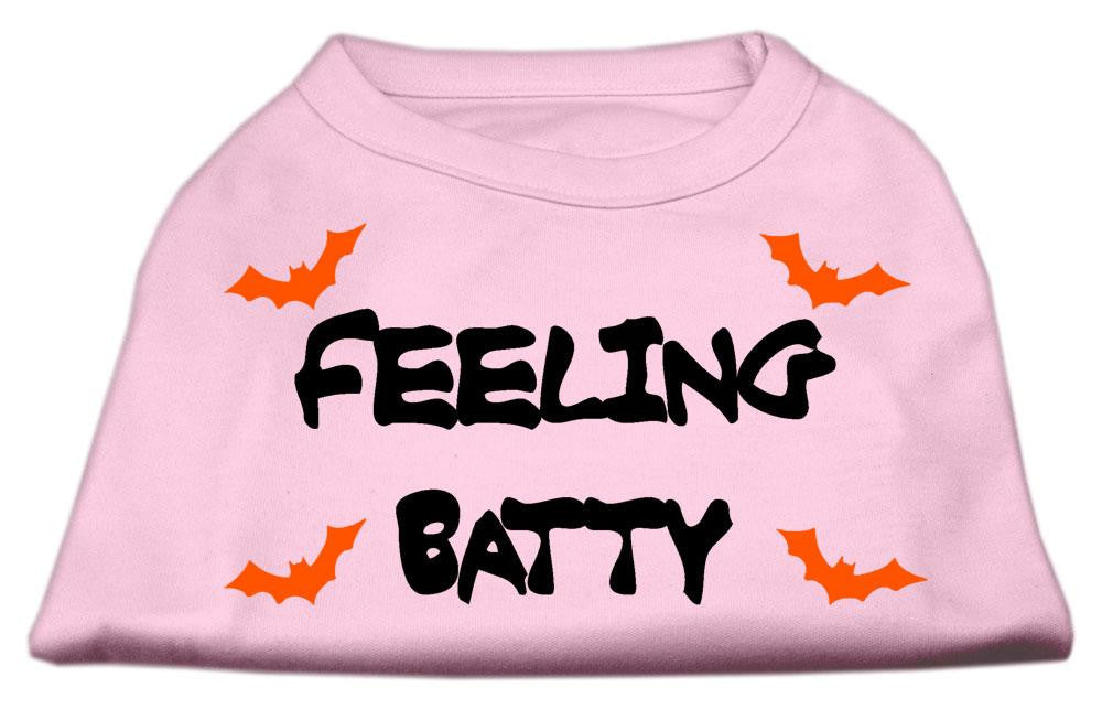 Feeling Batty Screen Print Shirts Pink XS (8)