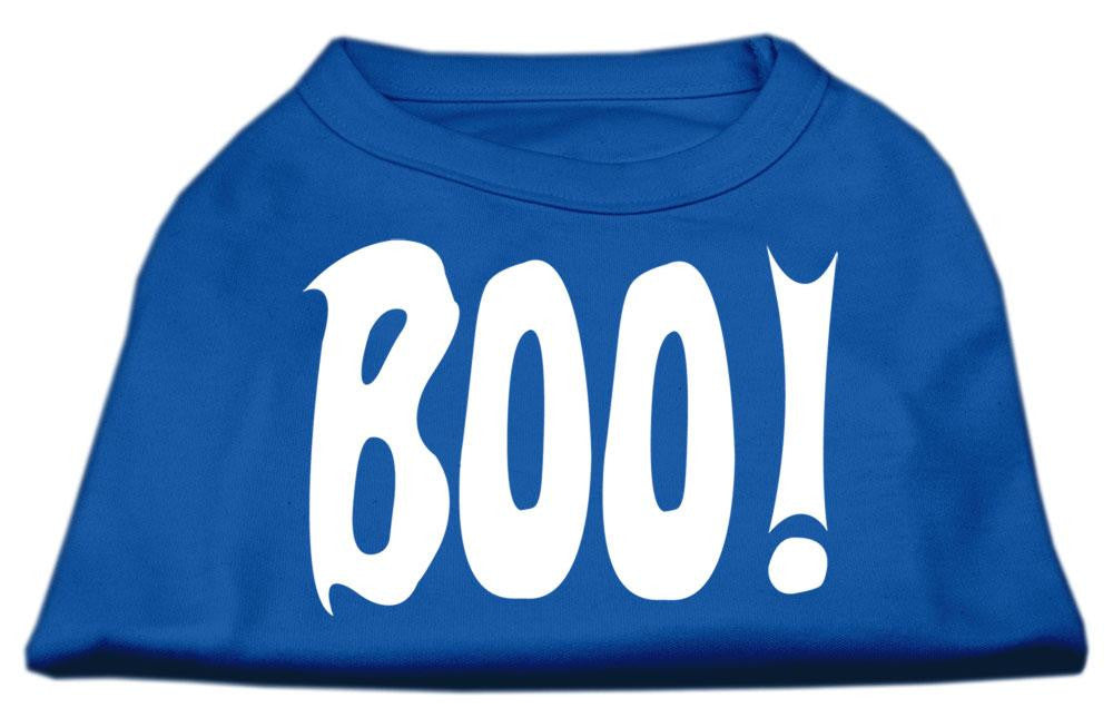 Boo! Screen Print Shirts Blue Lg (14)