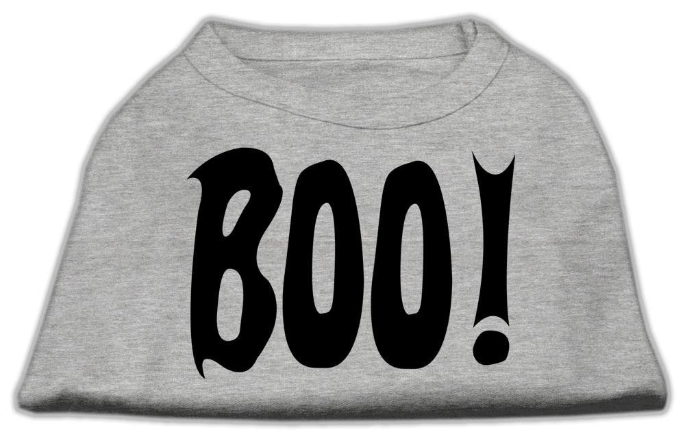 BOO! Screen Print Shirts Grey Lg (14)