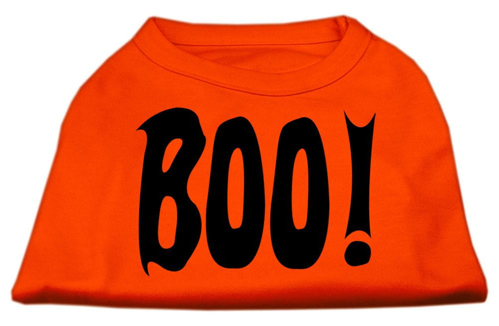 Boo! Screen Print Shirts Orange Med (12)