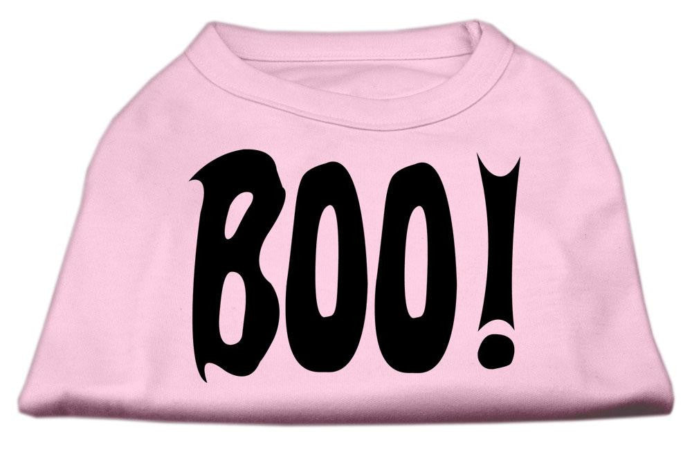 BOO! Screen Print Shirts Light Pink XS (8)