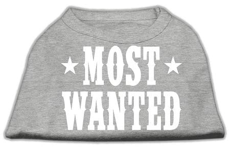 Most Wanted Screen Print Shirt