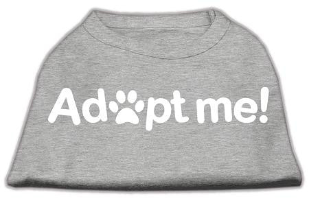 Adopt Me Screen Print Shirt Grey Xxl (18)