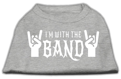 With The Band Screen Print Shirt Grey Xxxl (20)