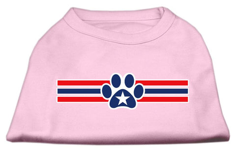 Patriotic Star Paw Screen Print Shirts