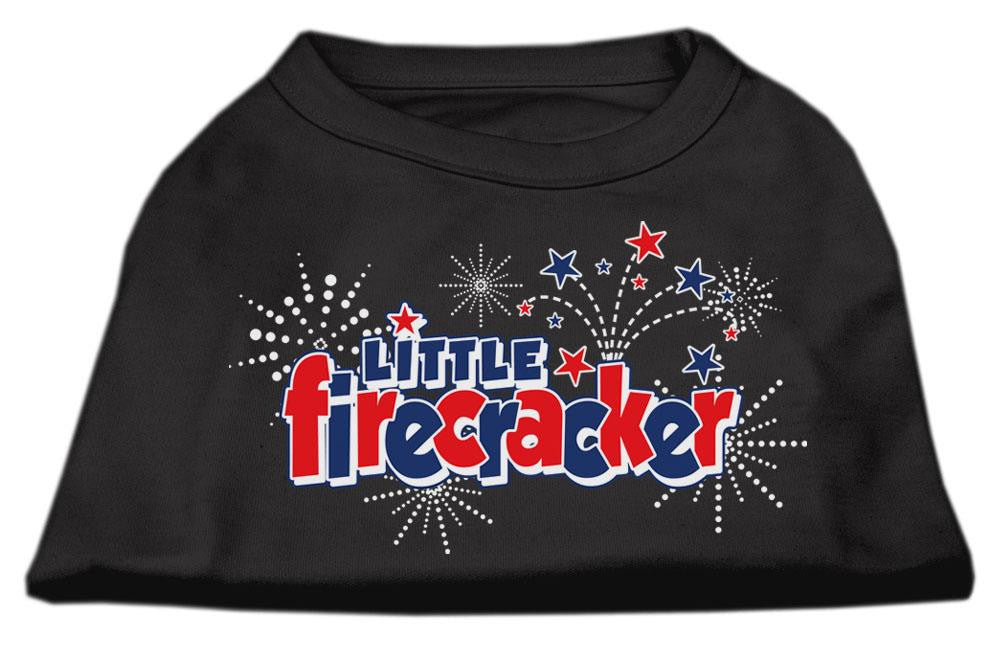 Little Firecracker Screen Print Shirts Black S (10)