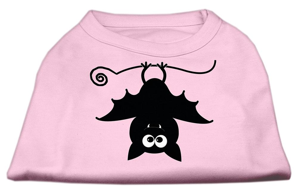 Batsy The Bat Screen Print Dog Shirt Light Pink Xs (8)