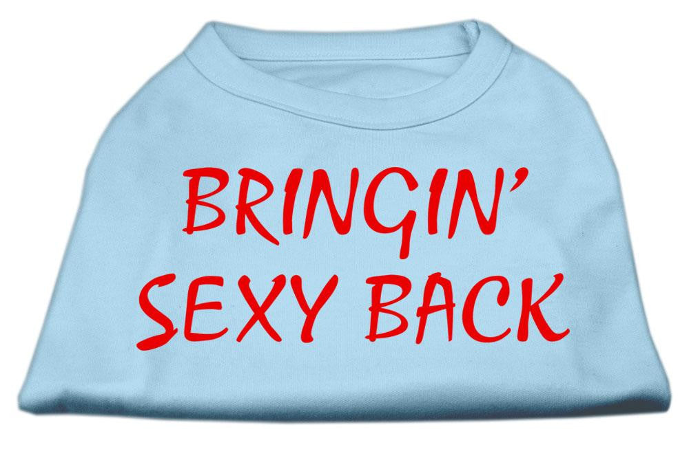 Bringin' Sexy Back Screen Print Shirts Baby Blue XXXL (20)