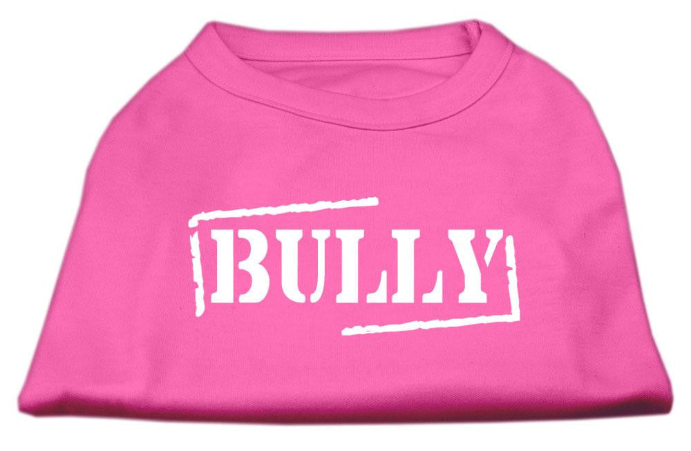 Bully Screen Printed Shirt  Bright Pink Lg (14)