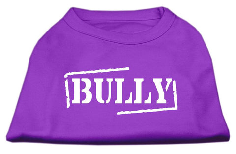 Bully Screen Printed Shirt  Purple XS (8)