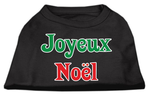 Joyeux Noel Screen Print Shirts Black S (10)