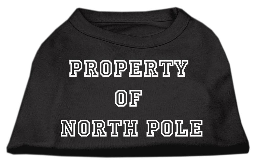 Property of North Pole Screen Print Shirts Black L (14)