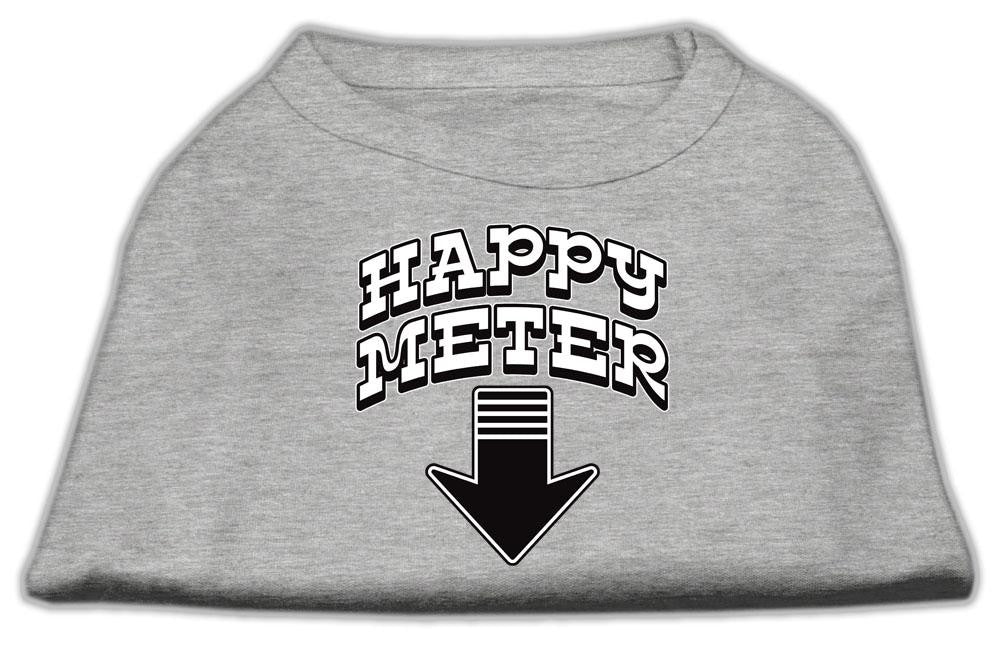 Happy Meter Screen Printed Dog Shirt