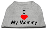 I Love My Mommy Screen Print Shirts