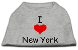 I Love New York Screen Print Shirts