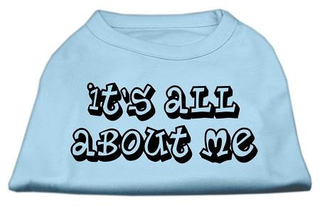 It's All About Me Screen Print Shirts Baby Blue Sm (10)