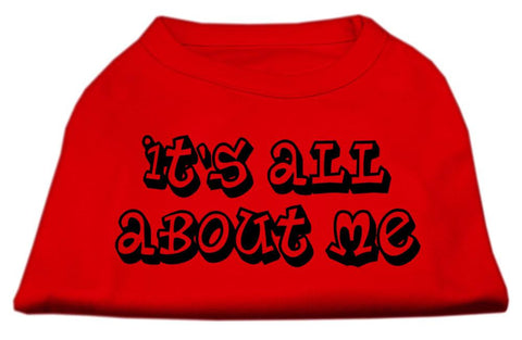 It's All About Me Screen Print Shirts Red Sm (10)