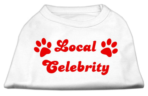 Local Celebrity Screen Print Shirts White XL (16)