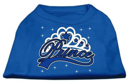 I'm A Prince Screen Print Shirts Blue Med (12)