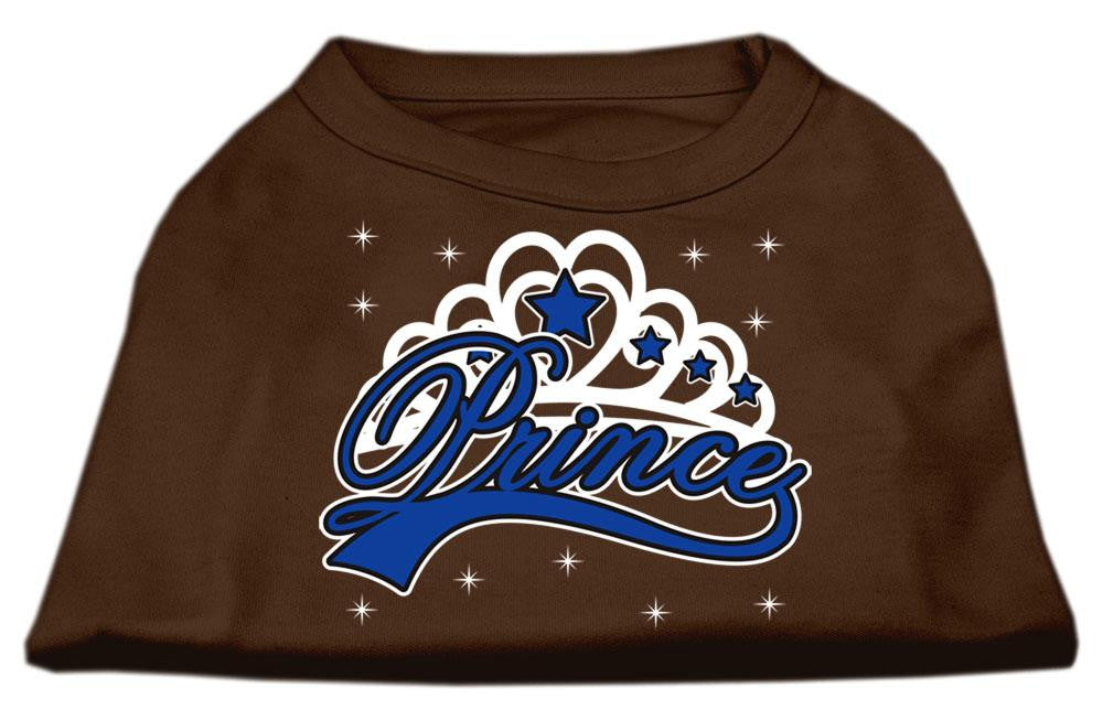 I'm a Prince Screen Print Shirts Brown XS (8)