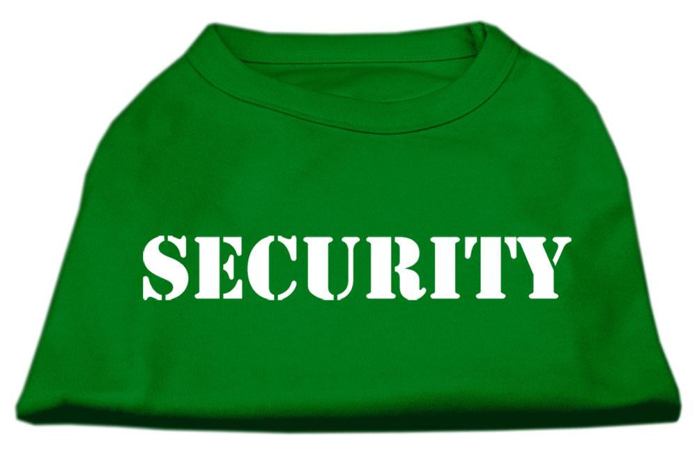 Security Screen Print Shirts Emerald Green Sm (10)