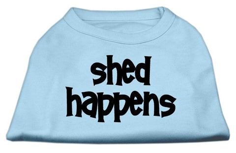 Shed Happens Screen Print Shirt Baby Blue Lg (14)