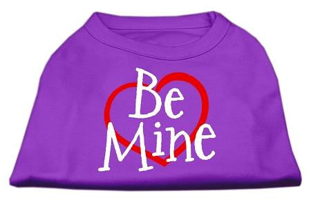 Be Mine Screen Print Shirt Purple Sm (10)