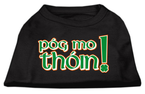 Pog Mo Thoin Screen Print Shirt Black  XS (8)